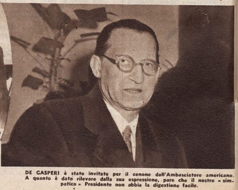 De Gasperi Elette ed eletti