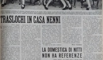 Traslochi in casa Nenni
