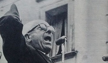 Achille Lauro a comizio