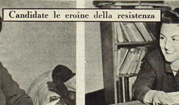 Candidate le eroine della Resistenza