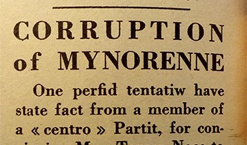 Corruption of Mynorenne