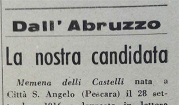 Dall_Abbruzzo la nostra candidata