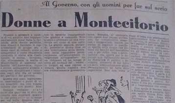 Donne a Montecitorio