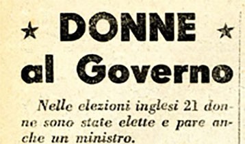 Donne al governo