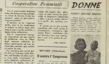 Donne. Marisa Cinciari Rodano