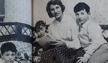 Figlia De Gasperi e figli
