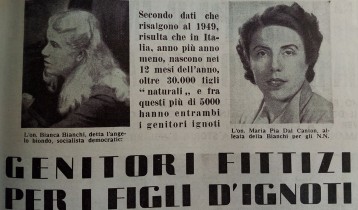 Genitori fittizi per i figli d’ignoti