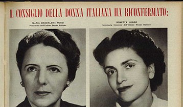 Il Consiglio della donna italiana ha riconfermato