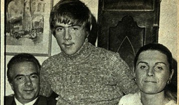 L’on. Fortuna e famiglia