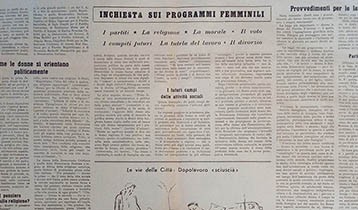 La donna italiana nella vita politica