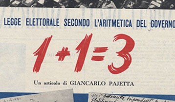 legge elettorale secondo l’aritmetica del governo