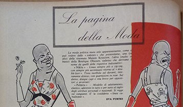 La pagina della moda