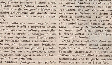 La voce di una partigiana