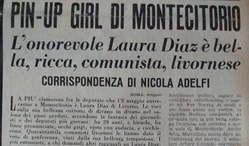 Pin-Up girl di Montecitorio