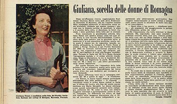 Le candidate della Segreteria dell’Unione Donne Italiane