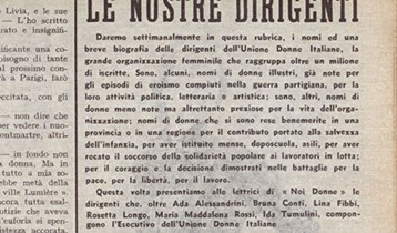 Le nostre dirigenti