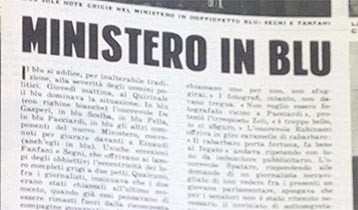 Ministero in blu