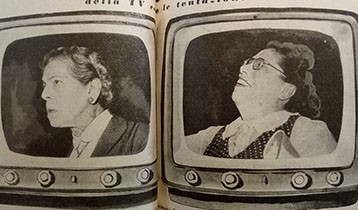 Nuove annunciatrici della TV contro le tentazioni