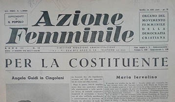 Per la Costituente