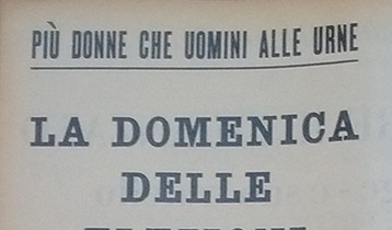 Più donne che uomini alle urne. La domenica delle elezioni