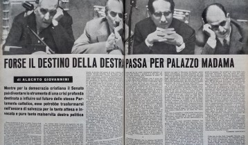 Forse il destino della destra passa per Palazzo Madama