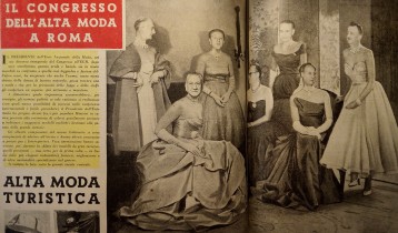 Il Congresso dell’alta moda a Roma
