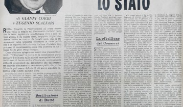Federconsorzi / Tre lettere per la commissione d’inchiesta. Come s’inganna lo Stato
