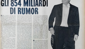 Il ministro dell’agricoltura cerca di giustificare Paolo Bonomi. Gli 854 miliardi di Rumor
