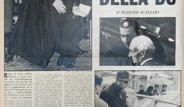Le trattative per la scelta del commissario dell’Enel. Le lunghe mani della DC