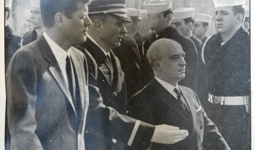 Fanfani con Kennedy a Washington