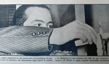 Andreotti in casa sua, la notte di Capodanno