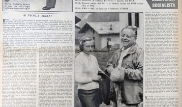 Come Nenni è arrivato all’incontro di Pralognan. Caro Saragat questa estate…