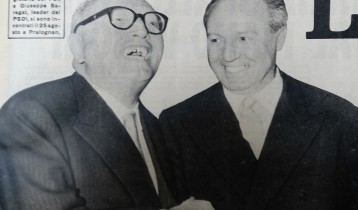 Foto di Nenni e Saragat