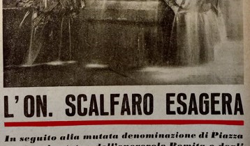 L’On. Scalfaro esagera