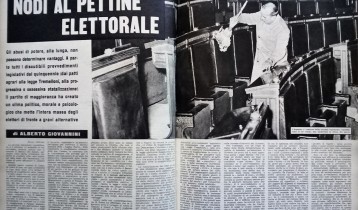 Nodi al pettine elettorale