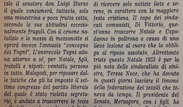 Dove passano il Natale