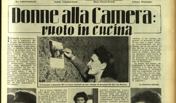 Donne alla Camera vuoto in cucina