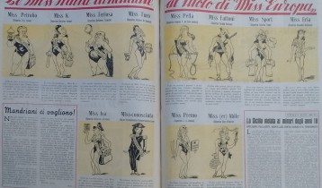 Le miss Italia candidate al titolo di Miss Europa