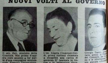 Nuovi volti al governo