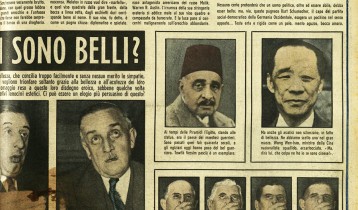 Perché gli uomini politici non sono belli?