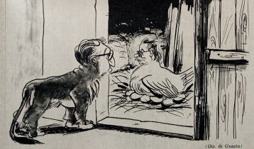 Va pensando il leone